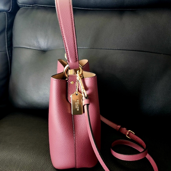 Coach Town Bucket -  Mauve - Picture 2 of 7